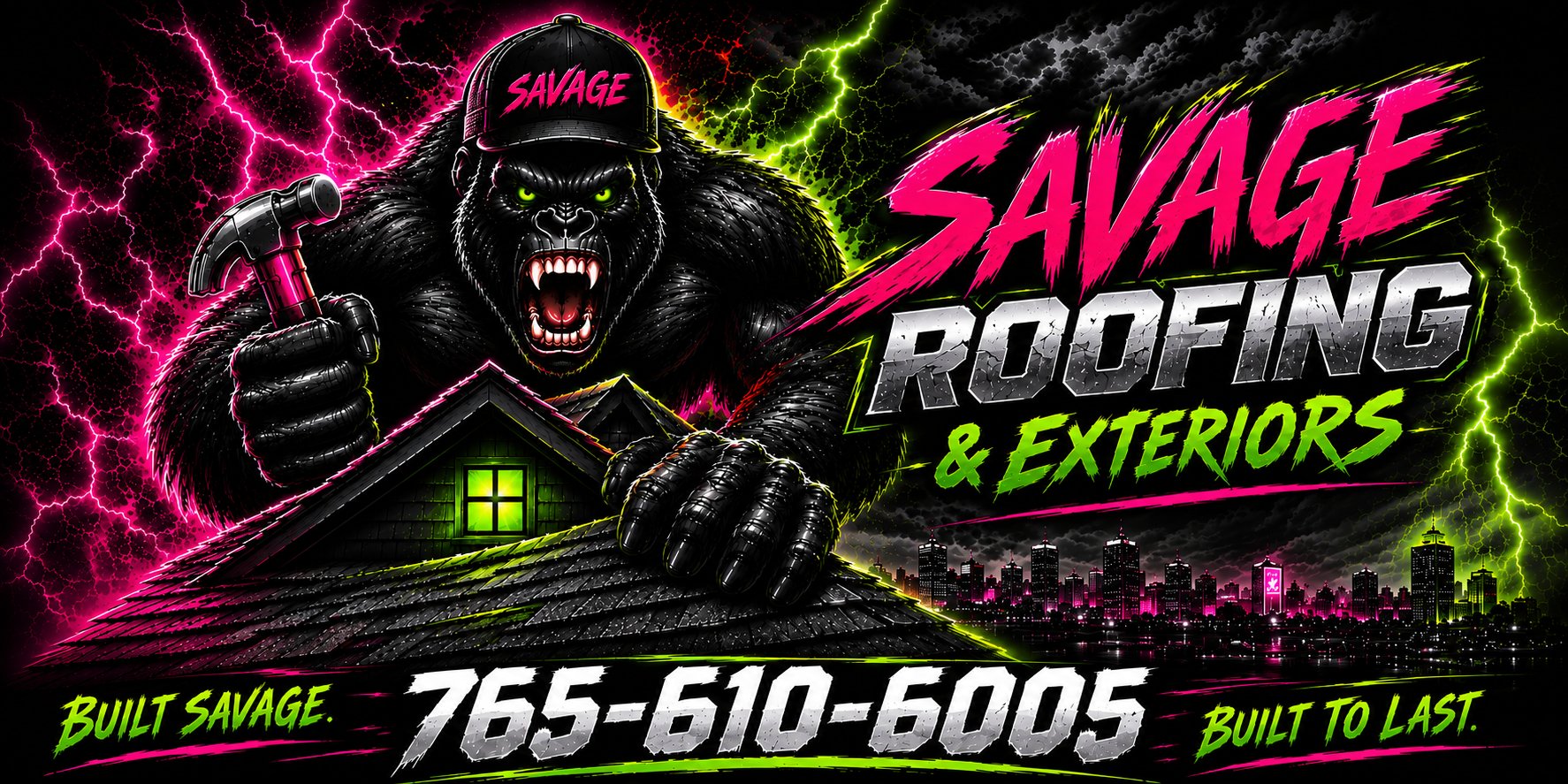Savage Roofing and Exteriors — Built Savage. Built to Last. Call 765-610-6005